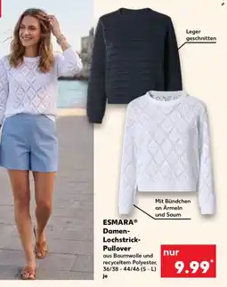 Kaufland ESMARA Damen- Lochstrick- Pullover Angebot