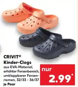 Kaufland CRIVIT Kinder-Clogs Angebot