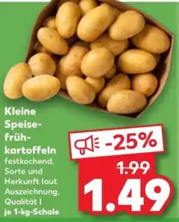 Kaufland Kleine Speisefrühkartoffeln Angebot