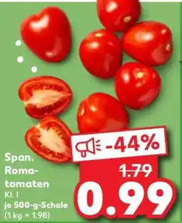 Kaufland Span. Romatomaten Angebot