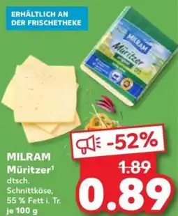Kaufland MILRAM Müritzer Angebot