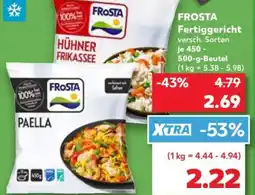 Kaufland FROSTA Fertiggericht Angebot