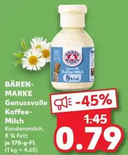 Kaufland BÄRENMARKE Genussvolle Kaffee- Milch Angebot