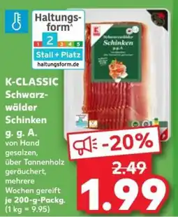 Kaufland K-CLASSIC Schwarzwälder Schinken g. g. A. Angebot