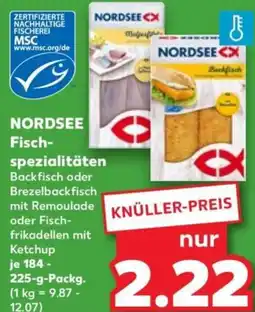 Kaufland NORDSEE Fischspezialitäten Angebot