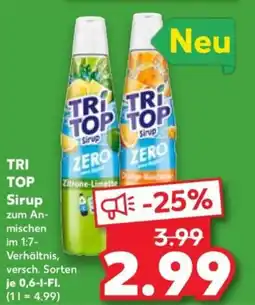 Kaufland TRI TOP Sirup Angebot