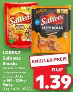 Kaufland LORENZ Saltletts Snacks Angebot