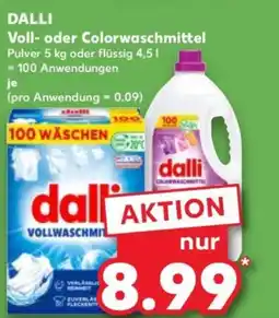 Kaufland DALLI Voll- oder Colorwaschmittel Angebot