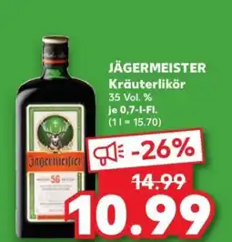 Kaufland JÄGERMEISTER Kräuterlikör Angebot