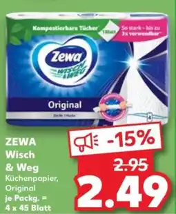 Kaufland ZEWA Wisch & Weg Angebot