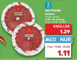 Kaufland WILTMANN Salami Angebot