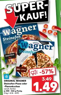 Kaufland ORIGINAL WAGNER Steinofen-Pizza oder -Flammkuchen Angebot