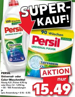 Kaufland PERSIL Universal- oder Color-Waschmittel Angebot