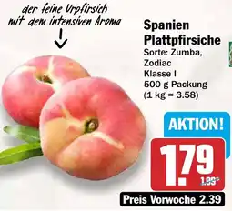 AEZ Spanien Plattpfirsiche Angebot