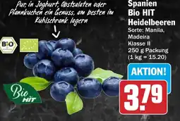 AEZ Spanien Bio HIT Heidelbeeren Angebot