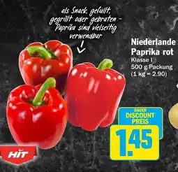 AEZ Niederlande Paprika rot Angebot