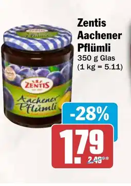 AEZ Zentis Aachener Pflümli Angebot