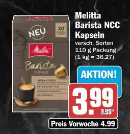 AEZ Melitta Barista NCC Kapseln Angebot