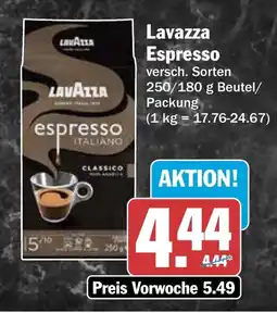 AEZ Lavazza Espresso Angebot