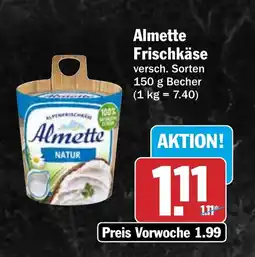 AEZ Almette Frischkäse Angebot