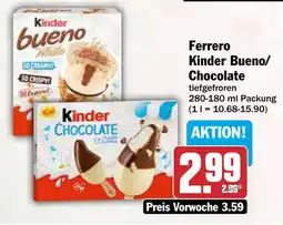 AEZ Ferrero Kinder Bueno/ Chocolate Angebot