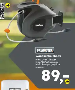 Globus Baumarkt PRIMASTER Wandschlauchbox Angebot