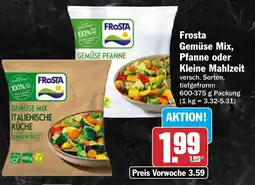 AEZ Frosta Gemüse Mix, Pfanne oder Kleine Mahlzeit Angebot