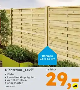 Globus Baumarkt Dichtzaun ,,Levi❝ Angebot