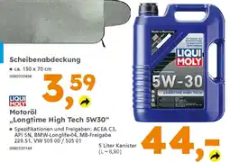 Globus Baumarkt LIQUI MOLY Motoröl ,,Longtime High Tech 5W30" Angebot