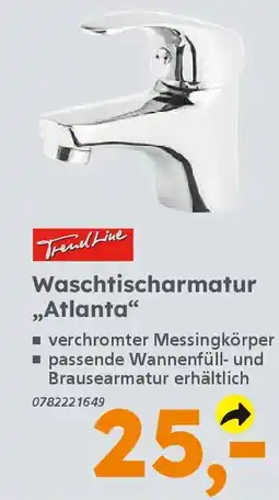 Globus Baumarkt TrendLine Waschtischarmatur ,,Atlanta" Angebot
