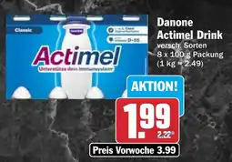 AEZ Danone Actimel Drink Angebot