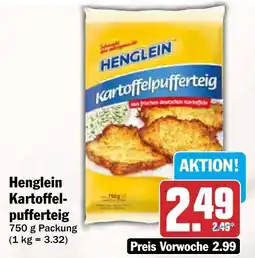 AEZ Henglein Kartoffelpufferteig Angebot