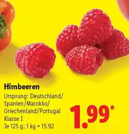 Lidl Himbeeren Angebot
