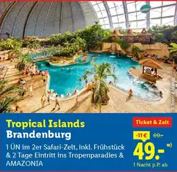 Lidl Tropical Islands Brandenburg Angebot