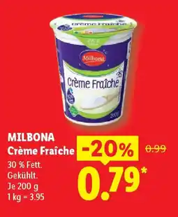 Lidl MILBONA Crème Fraîche Angebot