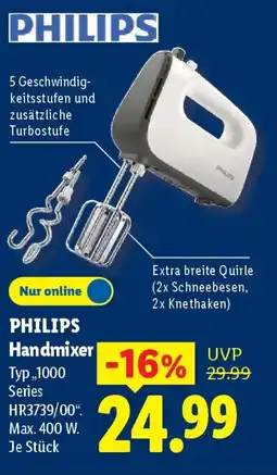 Lidl PHILIPS Handmixer Angebot