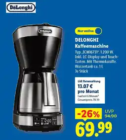 Lidl DELONGHI Kaffeemaschine Angebot