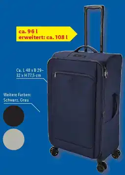 Lidl TRAVEL SENTRY Trolley-Reisekoffer Angebot
