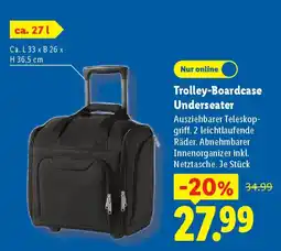Lidl TRAVEL SENTRY Trolley-Boardcase Underseater Angebot