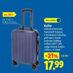 Lidl TRAVEL SENTRY Koffer Angebot