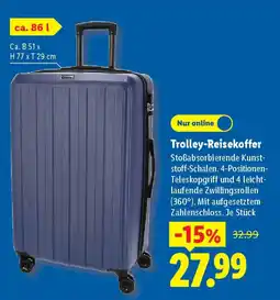 Lidl TRAVEL SENTRY Trolley-Reisekoffer Angebot