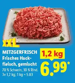 Lidl METZGERFRISCH Frisches Hackfleisch, gemischt Angebot