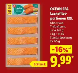 Lidl OCEAN SEA Lachsfiletportionen XXL Angebot