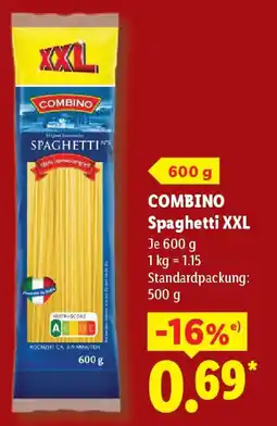 Lidl COMBINO Spaghetti XXL Angebot