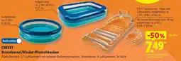 Lidl CRIVIT Strandsessel/Kinder-Planschbecken Angebot