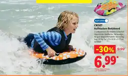 Lidl CRIVIT Aufblasbare Bodyboard Angebot