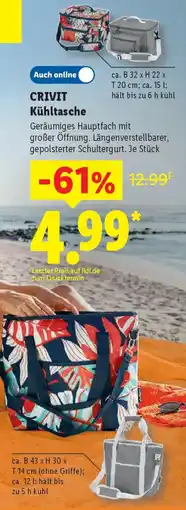 Lidl CRIVIT Kühltasche Angebot