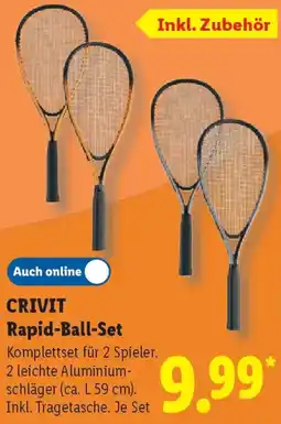 Lidl CRIVIT Rapid-Ball-Set Angebot