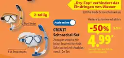 Lidl CRIVIT Schnorchel-Set Angebot