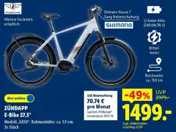 Lidl ZÜNDAPP E-Bike 27,5" Angebot